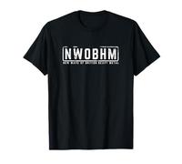 Neue Welle des britischen Heavy Metals NWOBHM Vintage Distressed T-Shirt