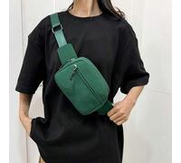 Neuer Frühjahrs-Nylon-PU-Lässig-Minimalist-Hüfttasche, Laufenergiesport-Brusttasche, multifunktionale Crossbody-Brusttasche, modische Damen Mini-Brust