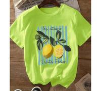 Neues, geripptes Damen-T-Shirt aus sportlicher Baumwolle im College-Stil für Frühling und Sommer, modisches, weiches, atmungsaktives Damen-Slim-Top mi