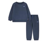 Neugeborenen-Geschenkset LEVI'S KIDS "LVN HOODIE,JOGGER SET", Mädchen, Gr. 14 (164), big dipper, angeraute Sweatware, Obermaterial: 60% Baumwolle, 40% Polyester, KOB Set-Artikel, mit kleiner Label-App