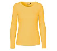 Neutral Certified Responsibility Damen-Langarm-T-Shirt NE81050 Gelb L