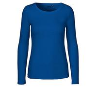 Neutral Damen Langarmshirt NE81050 aus Bio-Fairtrade-Baumwolle Königsblau XS