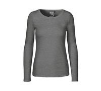 Neutral® - 3FREUNDE Frauen Longsleeve Dunkelgrau S
