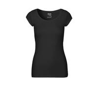 Neutral® - 3FREUNDE Frauen Rundhals T-Shirt Schwarz L