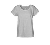 Neutral® - 3FREUNDE Frauen T-Shirt Loose Fit Hellgrau XXL
