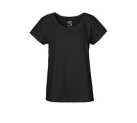 Neutral® - 3FREUNDE Frauen T-Shirt Loose Fit Schwarz XXL