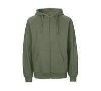 Neutral® - 3FREUNDE Männer Hoodie Zipped Military S