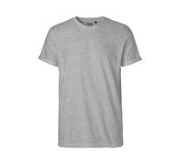Neutral® - 3FREUNDE Männer T-Shirt Roll-Up Hellgrau XXL