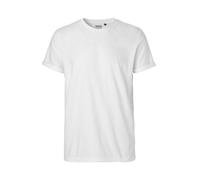 Neutral® - 3FREUNDE Männer T-Shirt Roll-Up Weiss M