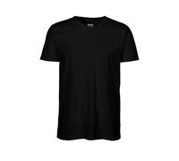 Neutral® - 3FREUNDE Männer T-Shirt V-Ausschnitt Schwarz M