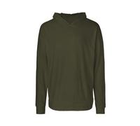 Neutral® - 3FREUNDE Unisex Jersey Hoodie Military M