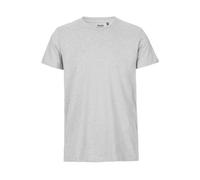 Neutral® - 3FREUNDE Unisex/Männer Fit T-Shirt Ash Grey XXXL