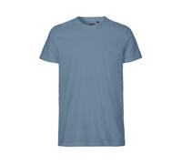 Neutral® - 3FREUNDE Unisex/Männer Fit T-Shirt Dusty Indigo XXXL