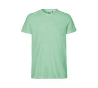 Neutral® - 3FREUNDE Unisex/Männer Fit T-Shirt Dusty Mint L