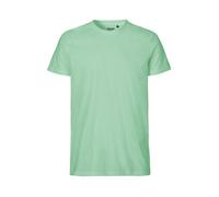 Neutral® - 3FREUNDE Unisex/Männer Fit T-Shirt Dusty Mint XXXL