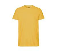 Neutral® - 3FREUNDE Unisex/Männer Fit T-Shirt Gelb XL