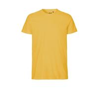 Neutral® - 3FREUNDE Unisex/Männer Fit T-Shirt Gelb XXL
