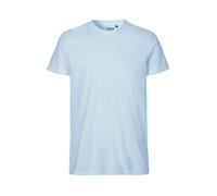 Neutral® - 3FREUNDE Unisex/Männer Fit T-Shirt Hellblau S