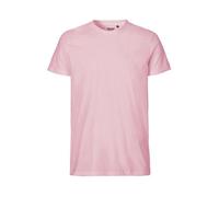 Neutral® - 3FREUNDE Unisex/Männer Fit T-Shirt Light Pink XL