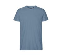 Neutral® - 3FREUNDE Unisex/Männer T-Shirt (fitted) Dusty Indigo XXXL