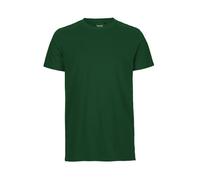 Neutral® - 3FREUNDE Unisex/Männer T-Shirt (fitted) Flaschengrün M