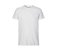 Neutral® - 3FREUNDE Unisex/Männer T-Shirt (fitted) Weiss 4XL
