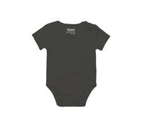 Neutral® Baby Wickelbody Strampler Kurzarm Charcoal 62