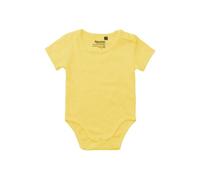 Neutral® Baby Wickelbody Strampler Kurzarm Dusty Yellow 62
