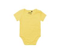 Neutral® Baby Wickelbody Strampler Kurzarm Dusty Yellow 92