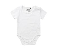 Neutral® Baby Wickelbody Strampler Kurzarm Weiß 68