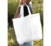 Neutral® Baumwolltasche Einkaufstasche Shopper Groß Weiß