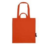 Neutral® Baumwolltasche Einkaufstasche Shopper Kurze und Lange Henkel Orange