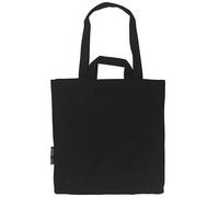 Neutral® Baumwolltasche Einkaufstasche Shopper Kurze und Lange Henkel Schwarz
