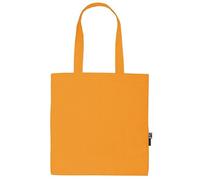 Neutral® Baumwolltasche Einkaufstasche Shopper Lange Henkel 38 x 42 cm Okay Orange