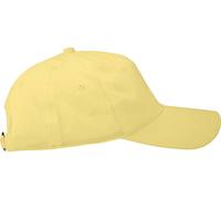 Neutral Bio-Cap aus Baumwoll-Twill, dusty yellow