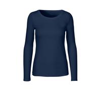 Neutral Bio-Damen-Langarmshirt mit Rundhalsaussschnitt dunkelblau, Gr. XL