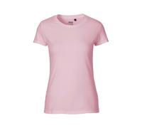 Neutral Bio-Damen-T-Shirt mit Rundhalsausschnitt, light pink, Gr. M
