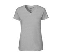 NE81005 Neutral Damen V-Ausschnitt T-Shirt Sports Grey S