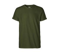 NE60012 Neutral Herren Rollärmel T-Shirt Military L
