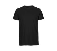 Neutral Bio-Herren-T-Shirt mit Rundhalsausschnitt schwarz, Gr. S