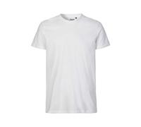 Neutral Bio-Herren-T-Shirt mit Rundhalsausschnitt, white, Gr. M