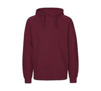 Neutral Bio-Unisex-Hoodie 'Tiger Cotton' mit gebürstetem Fleece, bordeaux, Gr. XL