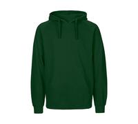 Neutral Bio-Unisex-Hoodie 'Tiger Cotton' mit gebürstetem Fleece, bottle green, Gr. L