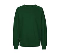Neutral Bio-Unisex-Sweatshirt mit Rundhalsausschnitt, bottle green, Gr. M