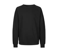 Neutral Bio-Unisex-Sweatshirt 'Tiger Cotton' mit gebürstetem Fleece, black, Gr. M
