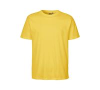 Neutral Bio-Unisex-T-Shirt mit Rundhalsausschnitt, yellow, Gr. L