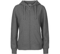 Neutral Damen Bio Kapuzen Sweatjacke O83301 dark heather XL