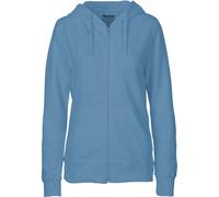 Neutral Damen Bio Kapuzen Sweatjacke O83301 dusty indigo XS