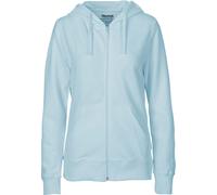 NE83301 Neutral Damen Kapuzen Sweatshirt Jacke Light Blue L