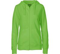 Neutral Damen Bio Kapuzen Sweatjacke O83301 lime XXL